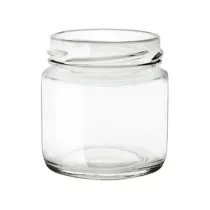 BARATTOLO IN VETRO  106 CC BOCCA D 53 MM (35