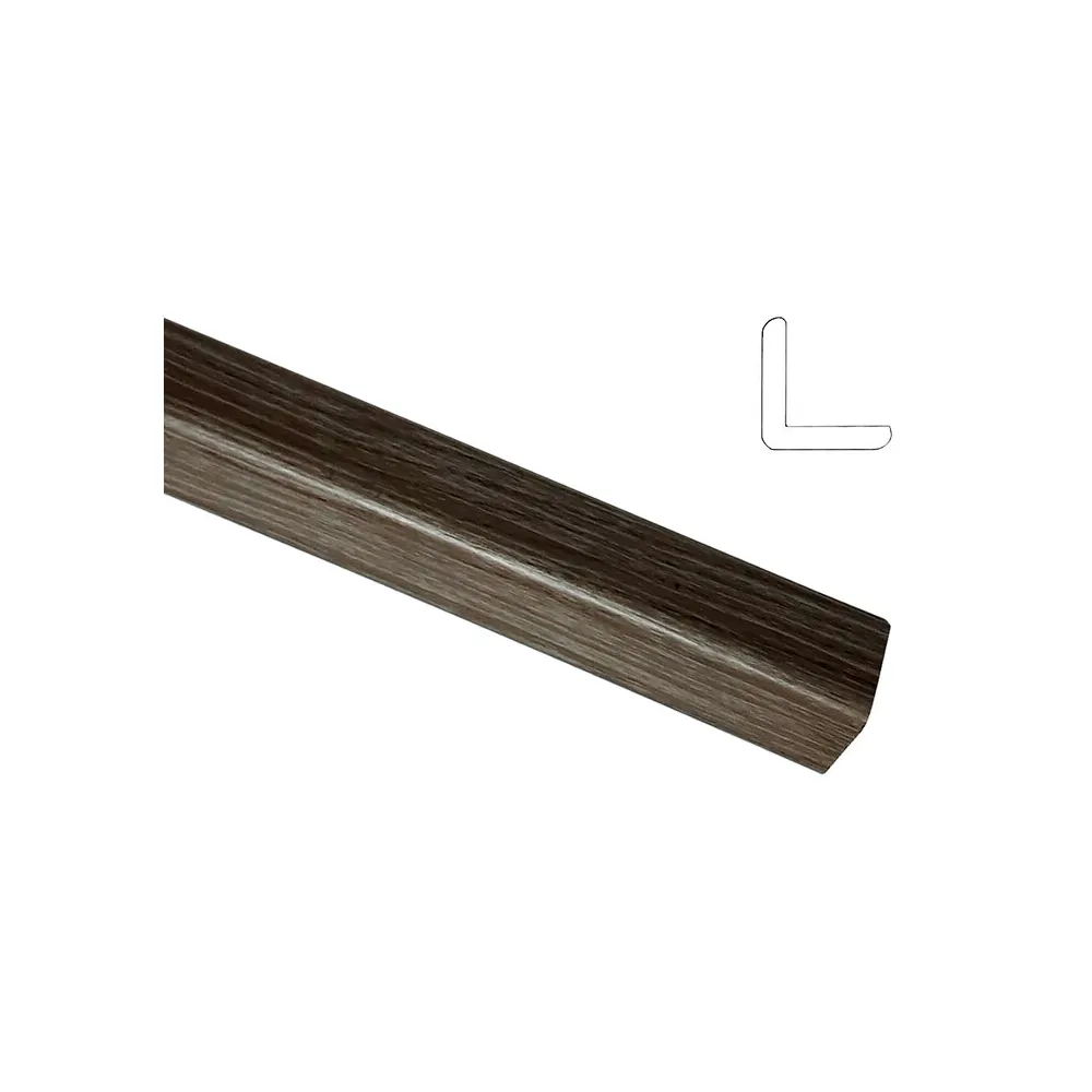 PARASPIGOLO 30X30 POLIST LISCIO 290 CM ROVERE SCURO (10 PARASPIGOLO 30X30 POLIST LISCIO 290 CM ROVERE SCURO (10