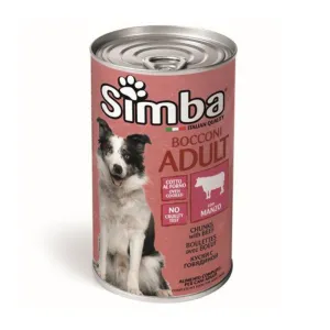 CIBO CANE MONGE SIMBA 1230 G BOCCONC VITELLO