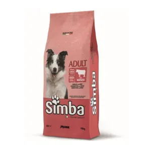 CROCCHETTA CANE MONGE SIMBA 10 KG ADULT MANZO