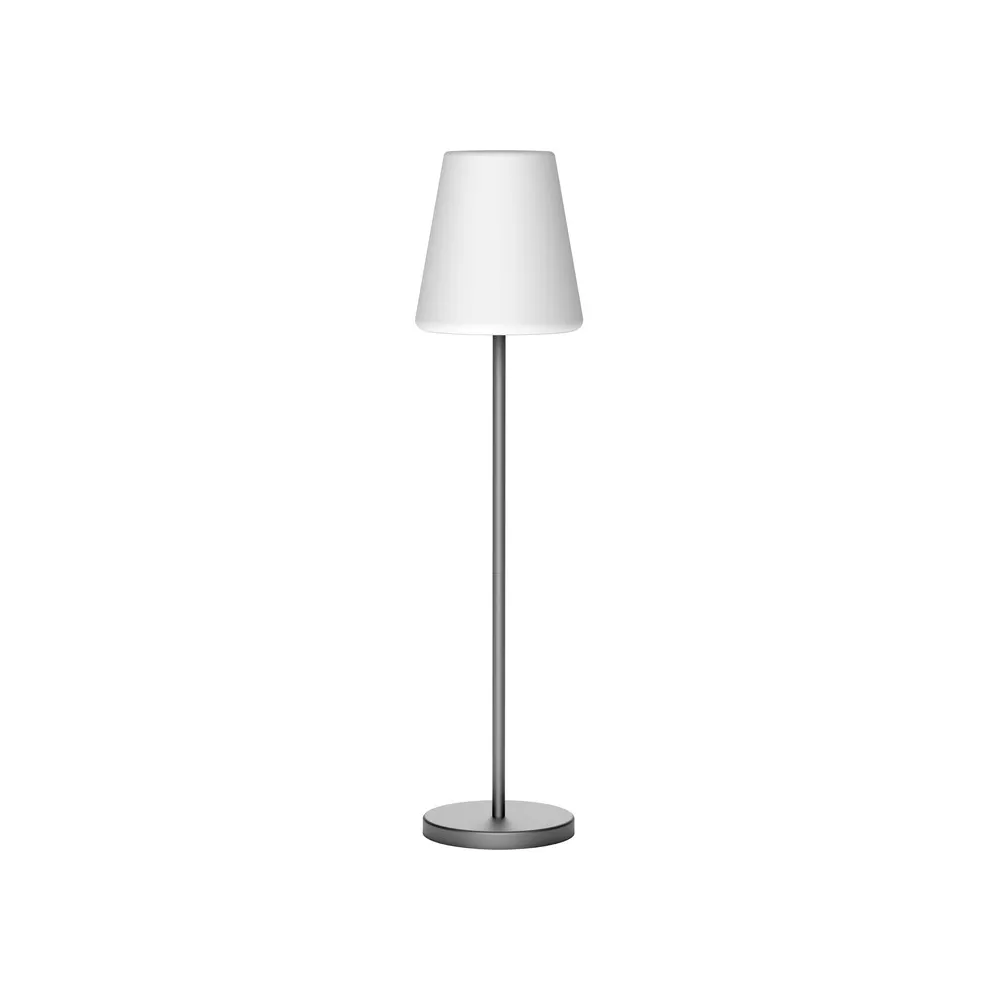 PIANTANA LED SOLARE LOLA SLIM 120 C/TELEC GRIGIO PIANTANA LED SOLARE LOLA SLIM 120 C/TELEC GRIGIO