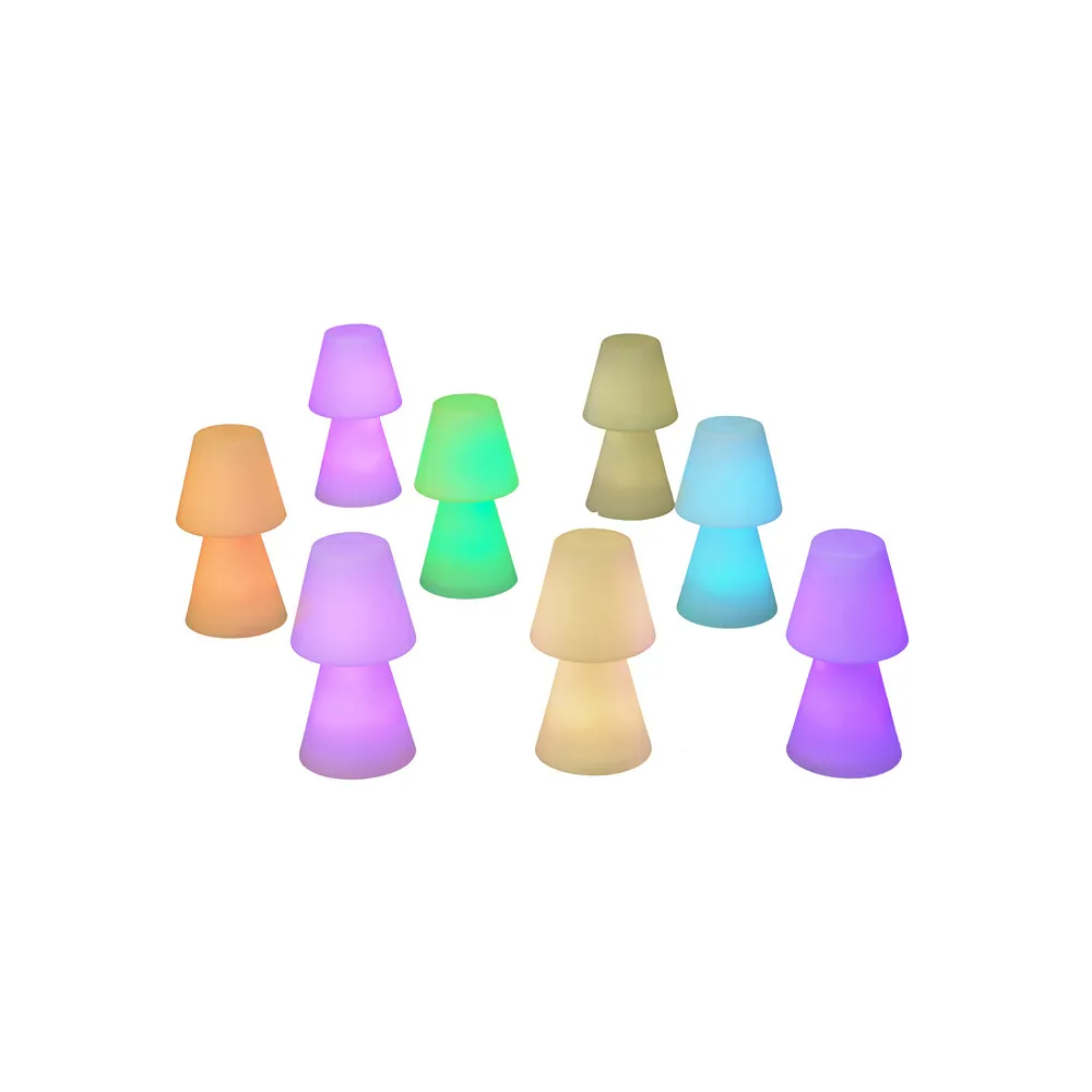 LAMPADA DA TAVOLO LOLA 20 RGB BATT RICARIC BIANCO LAMPADA DA TAVOLO LOLA 20 RGB BATT RICARIC BIANCO