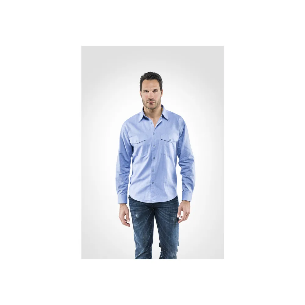 CAMICIA OXFORD MANICA LUNGA TG. M AZZURRO CAMICIA OXFORD MANICA LUNGA TG. M AZZURRO
