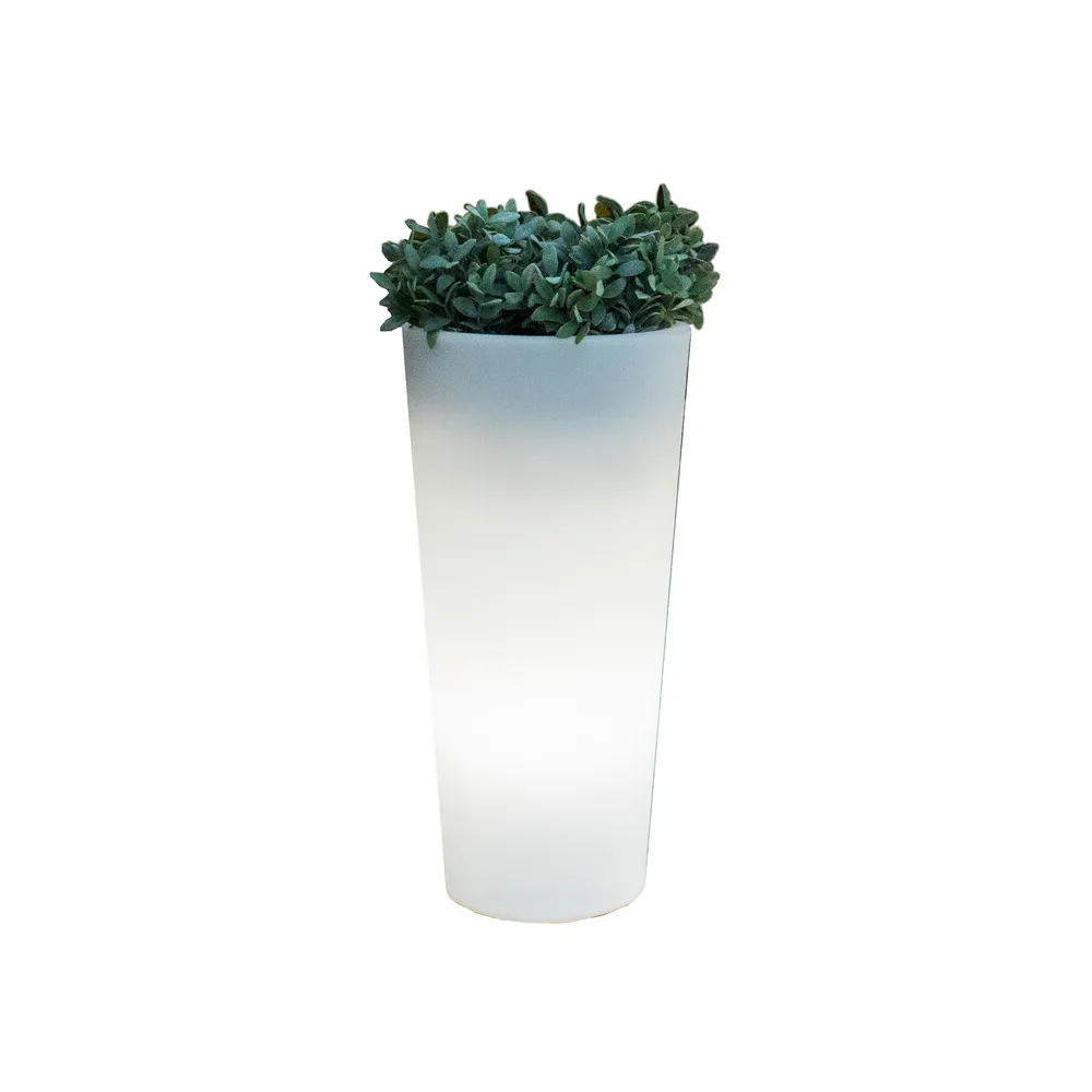 VASO SOLARE FICUS LED D 29XH59 CM RGB C/TELECOM VASO SOLARE FICUS LED D 29XH59 CM RGB C/TELECOM