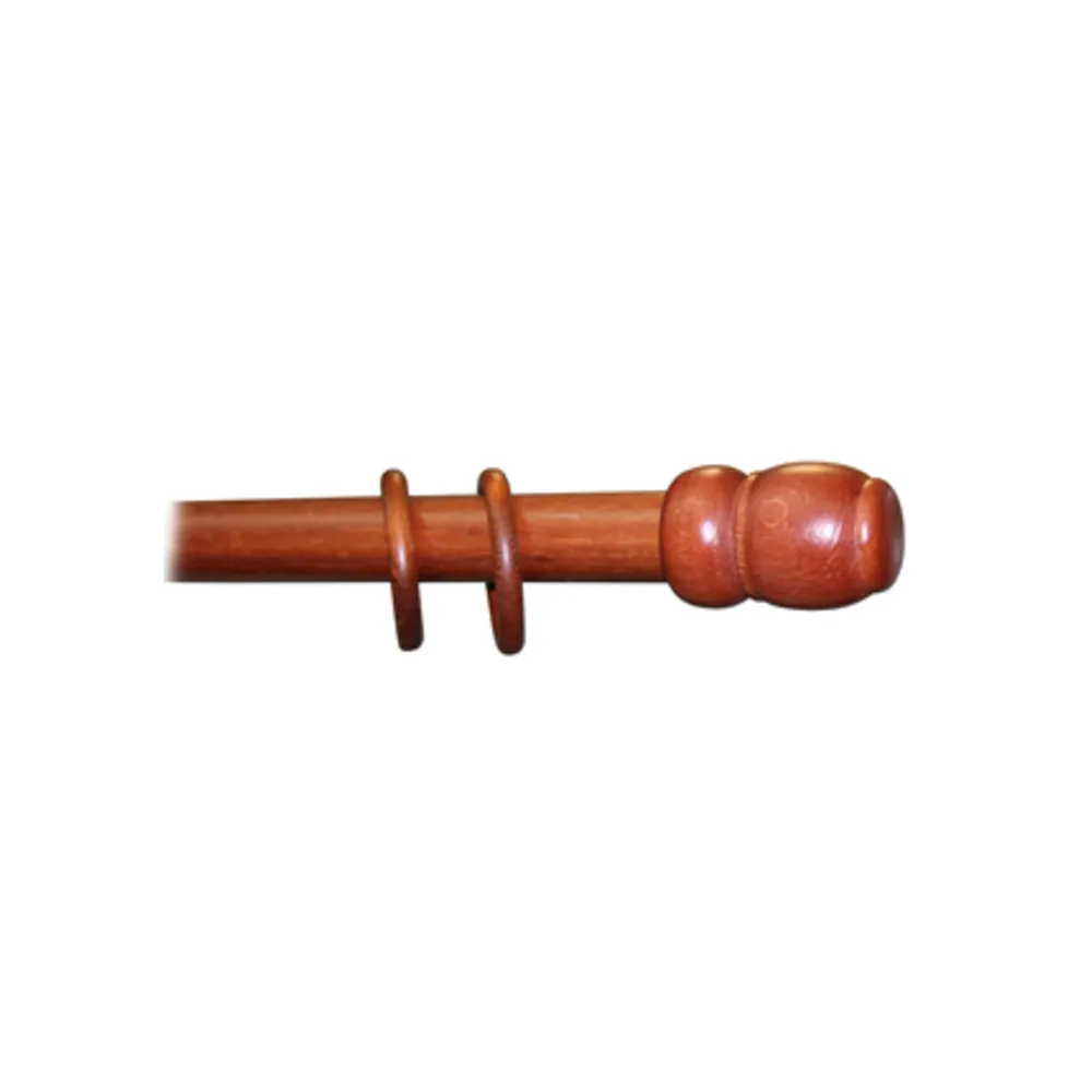BASTONE LEGNO A TIRO D 35 CILIEGIO 300CM S/SUPP. BASTONE LEGNO A TIRO D 35 CILIEGIO 300CM S/SUPP.