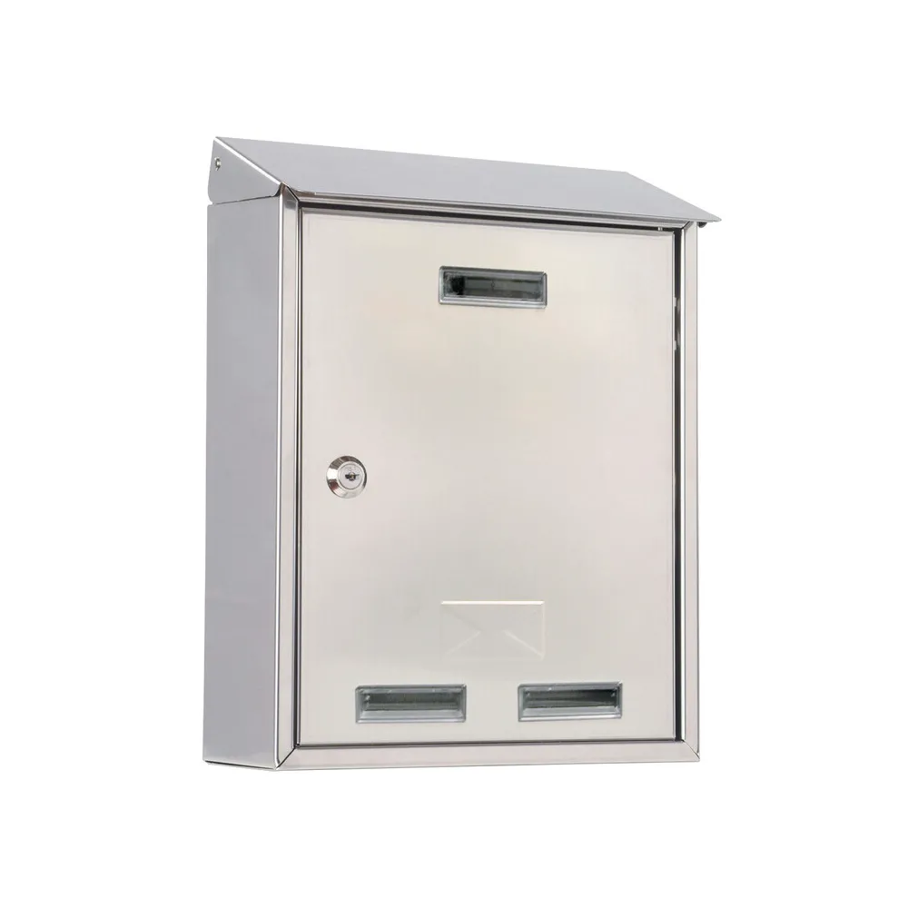CASSETTA POSTALE C/TETTO 3100X INOX 25X10X30 CM CASSETTA POSTALE C/TETTO 3100X INOX 25X10X30 CM