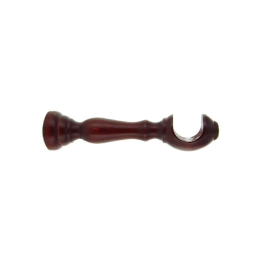 SUPPORTO LEGNO P/BASTONE CILIEGIO 18 CM 2 PZ SUPPORTO LEGNO P/BASTONE CILIEGIO 18 CM 2 PZ