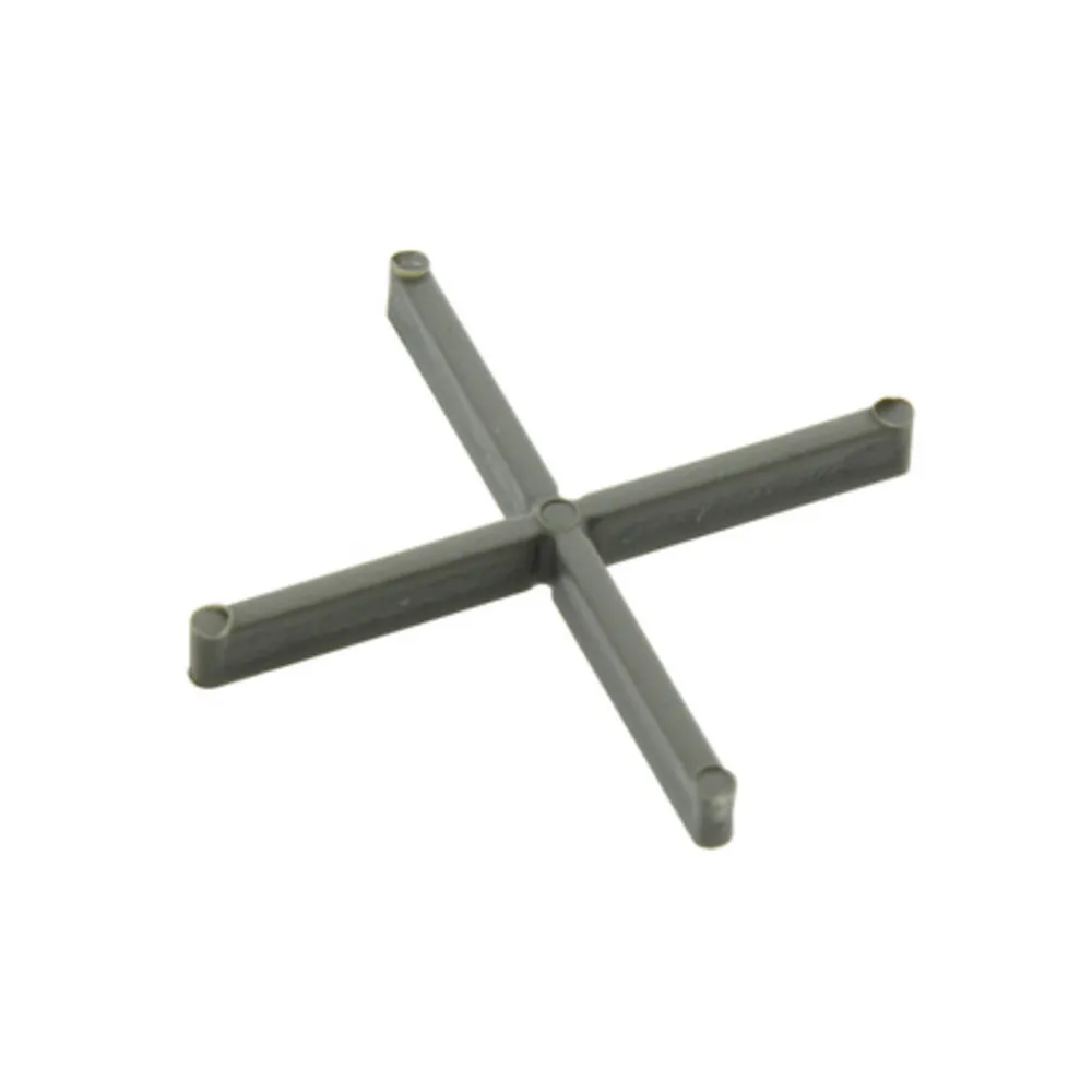 CONF. 250 DISTANZ A CROCE 4 MM IN PLASTICA CONF. 250 DISTANZ A CROCE 4 MM IN PLASTICA