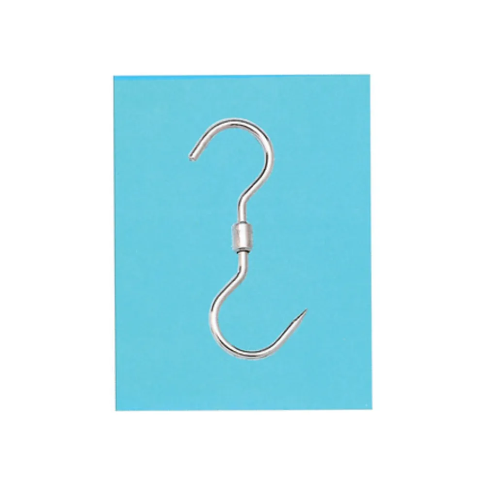 PL GANCIO INOX P/MACELLAIO GIREVOLE 210 X 9 MM PL GANCIO INOX P/MACELLAIO GIREVOLE 210 X 9 MM