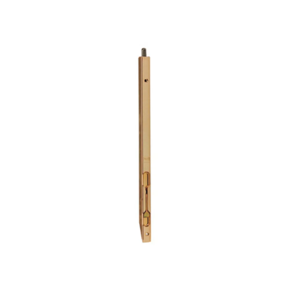 CATENACCIO A LEVA INCASSO OTTONATO 16X200 MM* (20 CATENACCIO A LEVA INCASSO OTTONATO 16X200 MM* (20