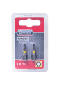 Inserti Torx TX10 / TX15 / TX20 / TX25 / TX27 / TX30 / TX40 (Blister 2 pz)