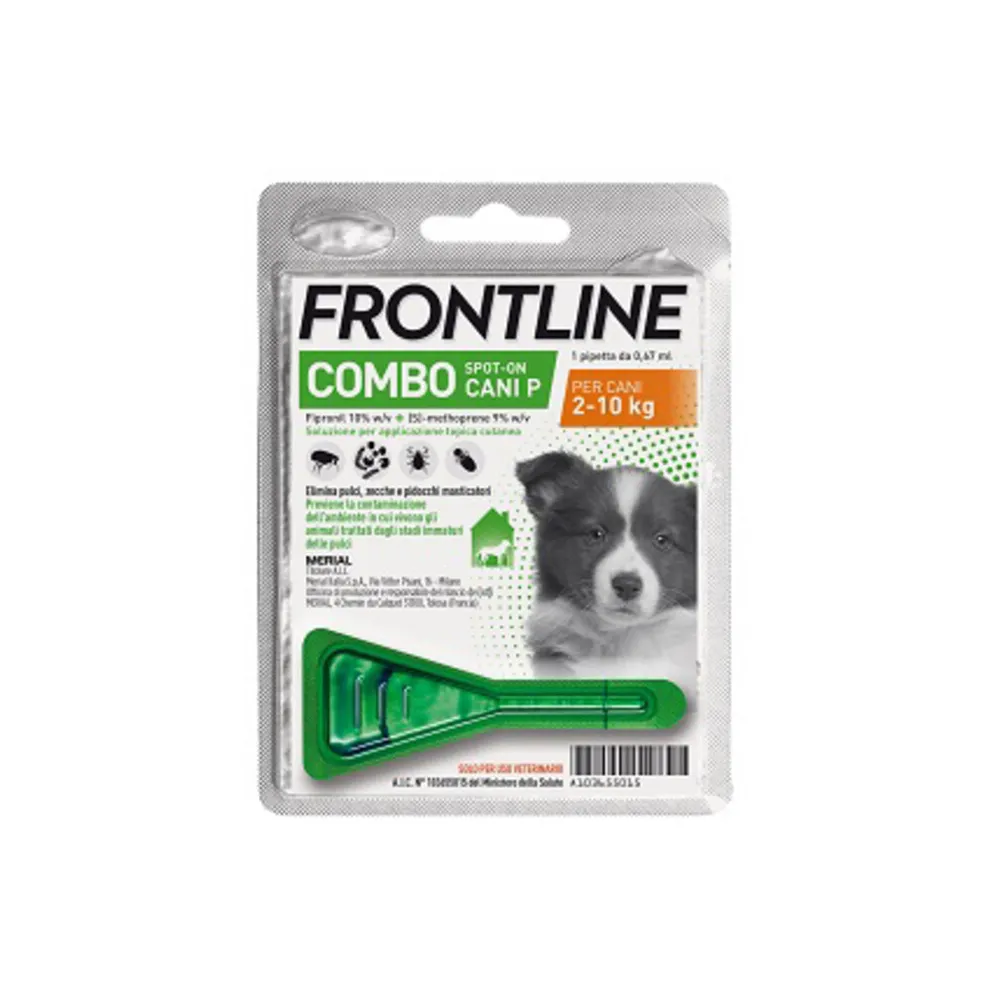 FRONTLINE COMBO KIT CUCCIOLI 1 PIPETTA FRONTLINE COMBO KIT CUCCIOLI 1 PIPETTA