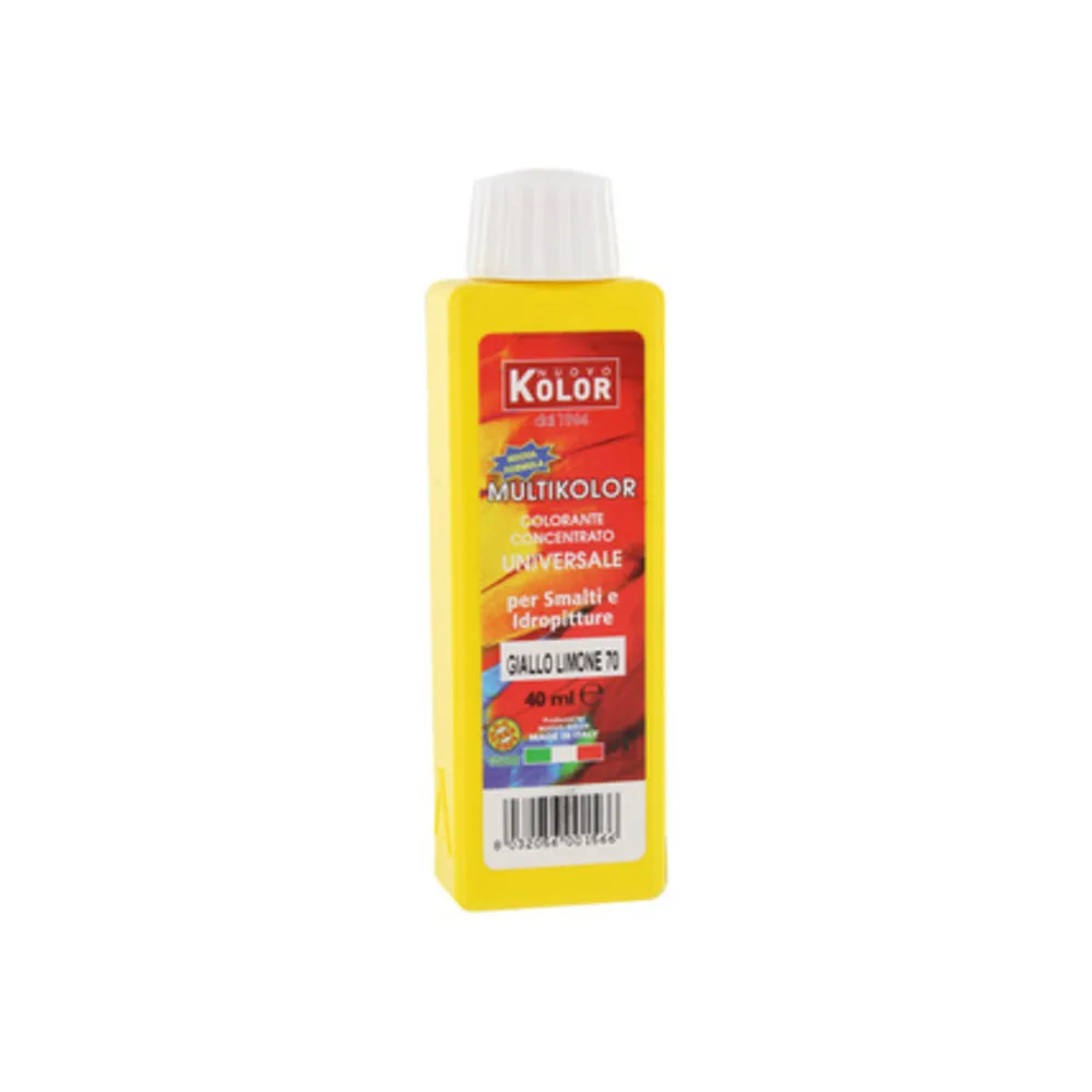COLORANTE UNIVERSALE 40 ML LIMONE 70R (12 COLORANTE UNIVERSALE 40 ML LIMONE 70R (12