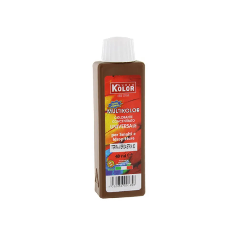 COLORANTE UNIVERSALE 40 ML TERRA BRUCIATA 80RL (12 COLORANTE UNIVERSALE 40 ML TERRA BRUCIATA 80RL (12