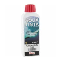 AQUATINTA P/INTERNI 40 ML ROSSO MAGENTA 308 (10