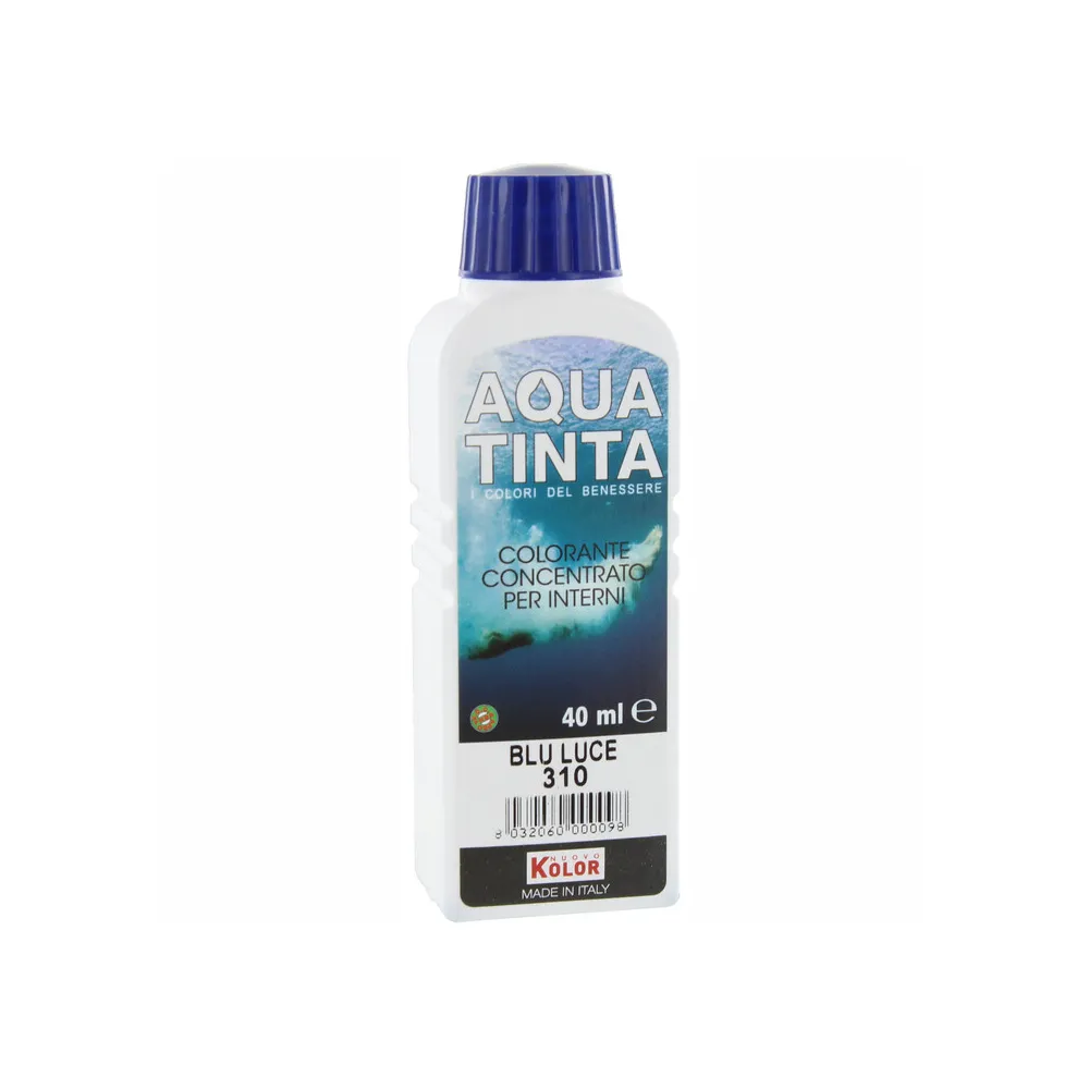 AQUATINTA P/INTERNI 40 ML BLU LUCE 310 (10 AQUATINTA P/INTERNI 40 ML BLU LUCE 310 (10