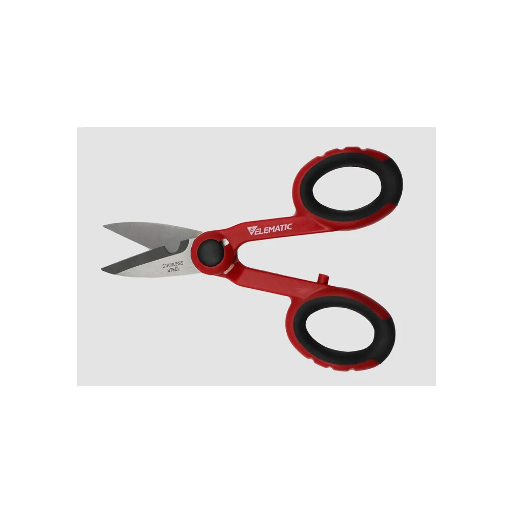 PL FORBICI P/ELETTRICISTA LAME DIRITTE INOX* (6