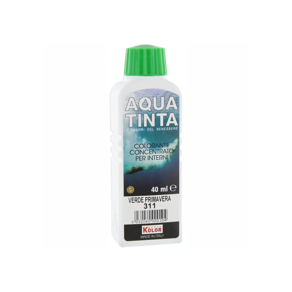 AQUATINTA P/INTERNI 40 ML VERDE PRIMAVERA 311 (10 AQUATINTA P/INTERNI 40 ML VERDE PRIMAVERA 311 (10