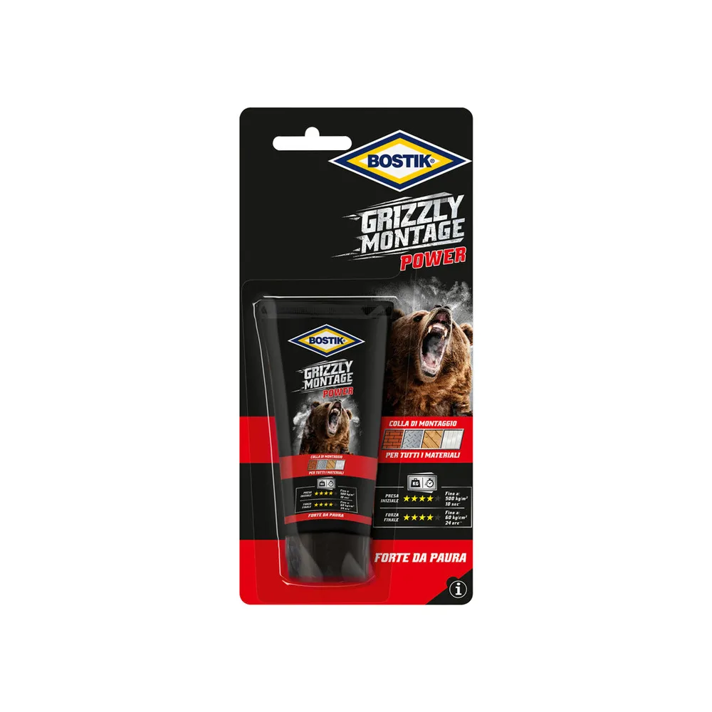 BOSTIK GRIZZLY MONTAGE POWER 100 G BLISTER BOSTIK GRIZZLY MONTAGE POWER 100 G BLISTER