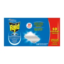 PIASTRINE DI RICAMBIO RAID 10 PZ (24