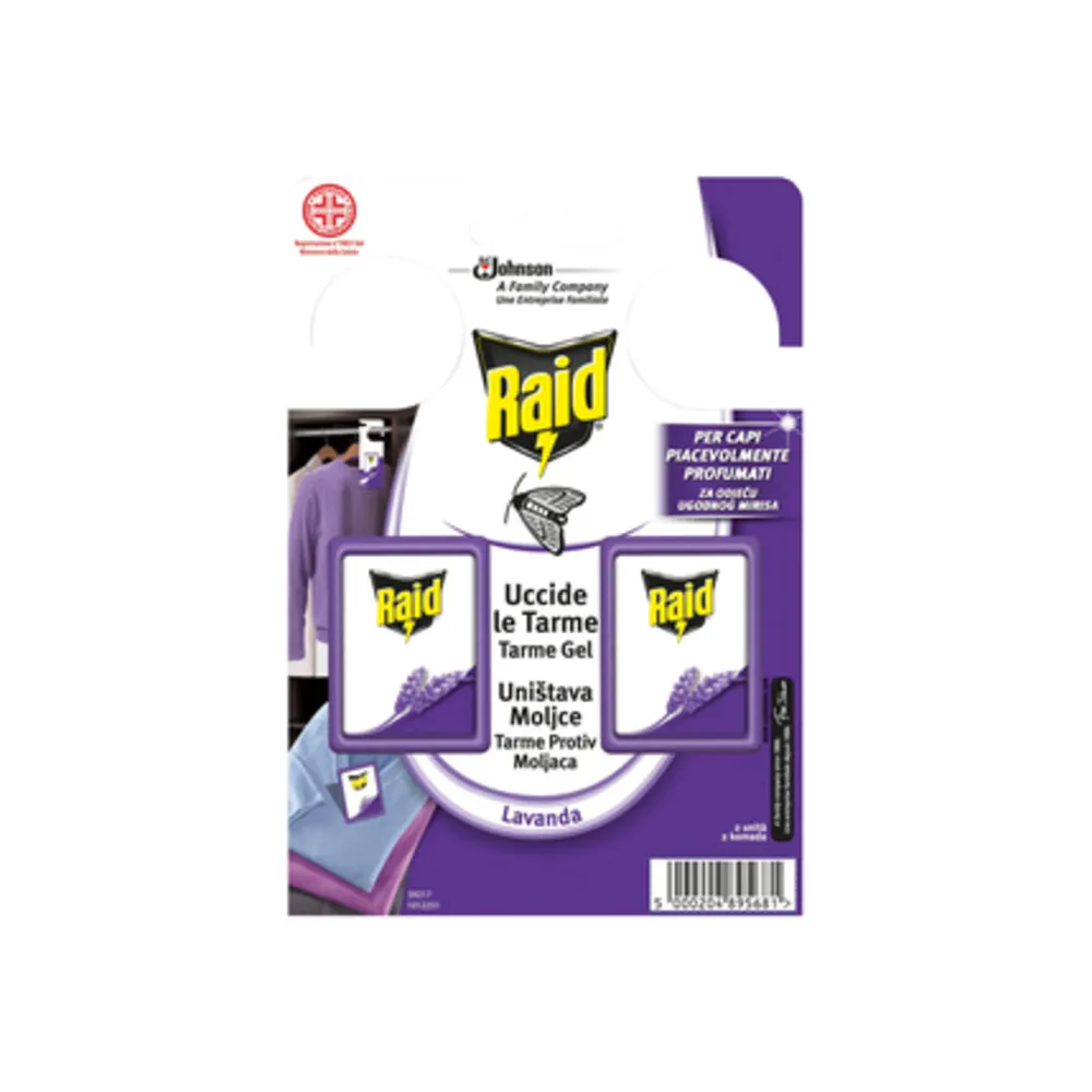 TARME GEL LAVANDA RAID 2 PZ (24