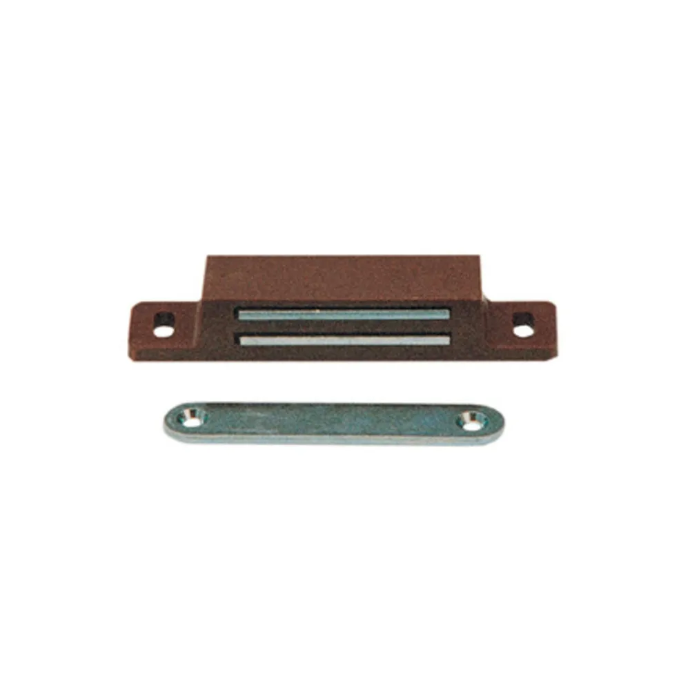 CHIUSURA MAGNETICA GIGANTE 87X18 MM MARRONE** (25 CHIUSURA MAGNETICA GIGANTE 87X18 MM MARRONE** (25