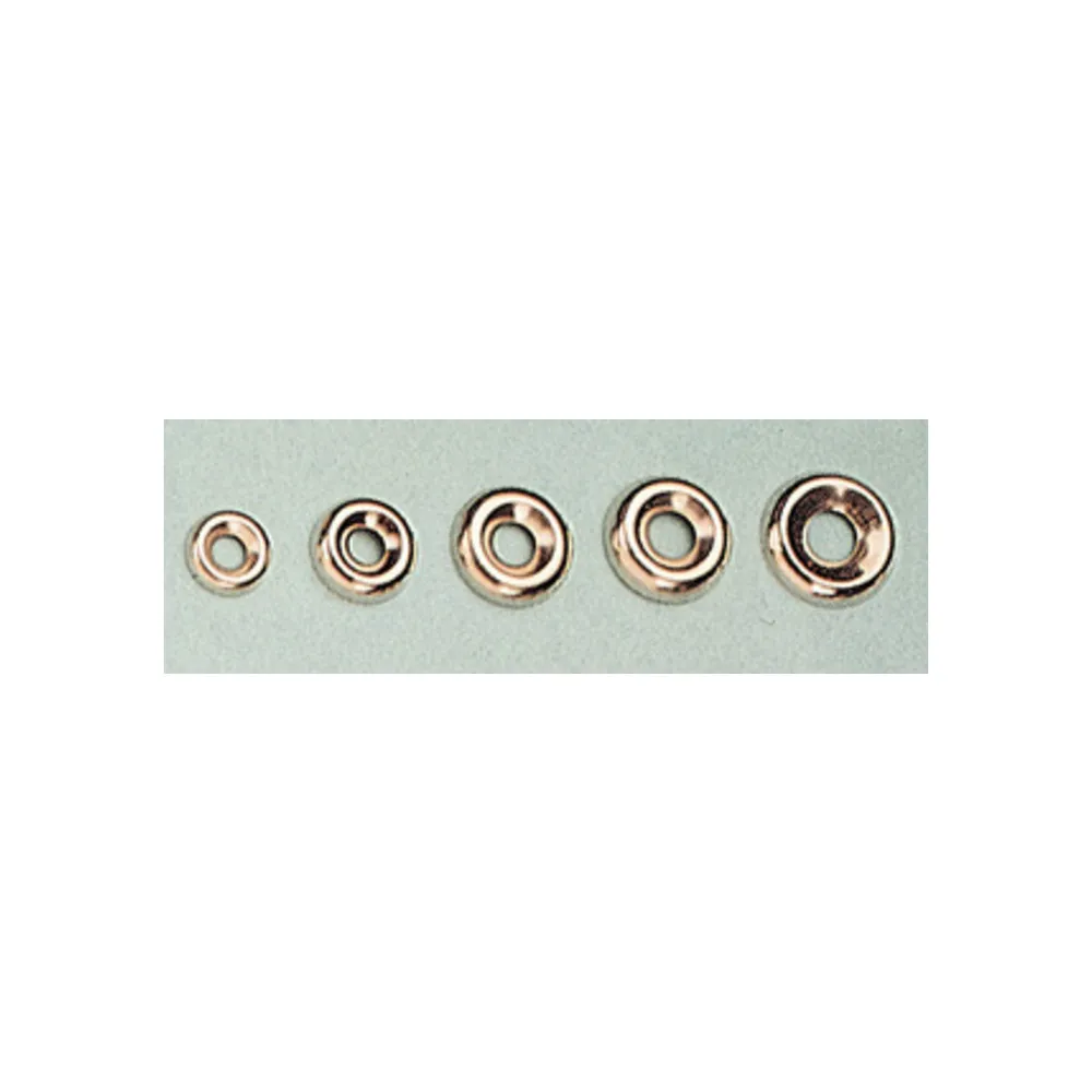 ORLI SOTTOVITE ACCIAIO NICHELATO 10 MM* (10 ORLI SOTTOVITE ACCIAIO NICHELATO 10 MM* (10
