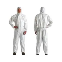 TUTA MONOUSO DPI CAT.III TIPO 5/6 CE-0624 TG.XXL BIANCO