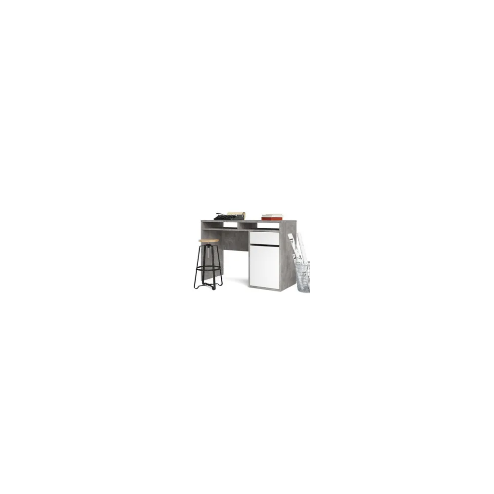 KIT SCRIVANIA FUNCTION PLUS 110X48X77 CEMENTO KIT SCRIVANIA FUNCTION PLUS 110X48X77 CEMENTO