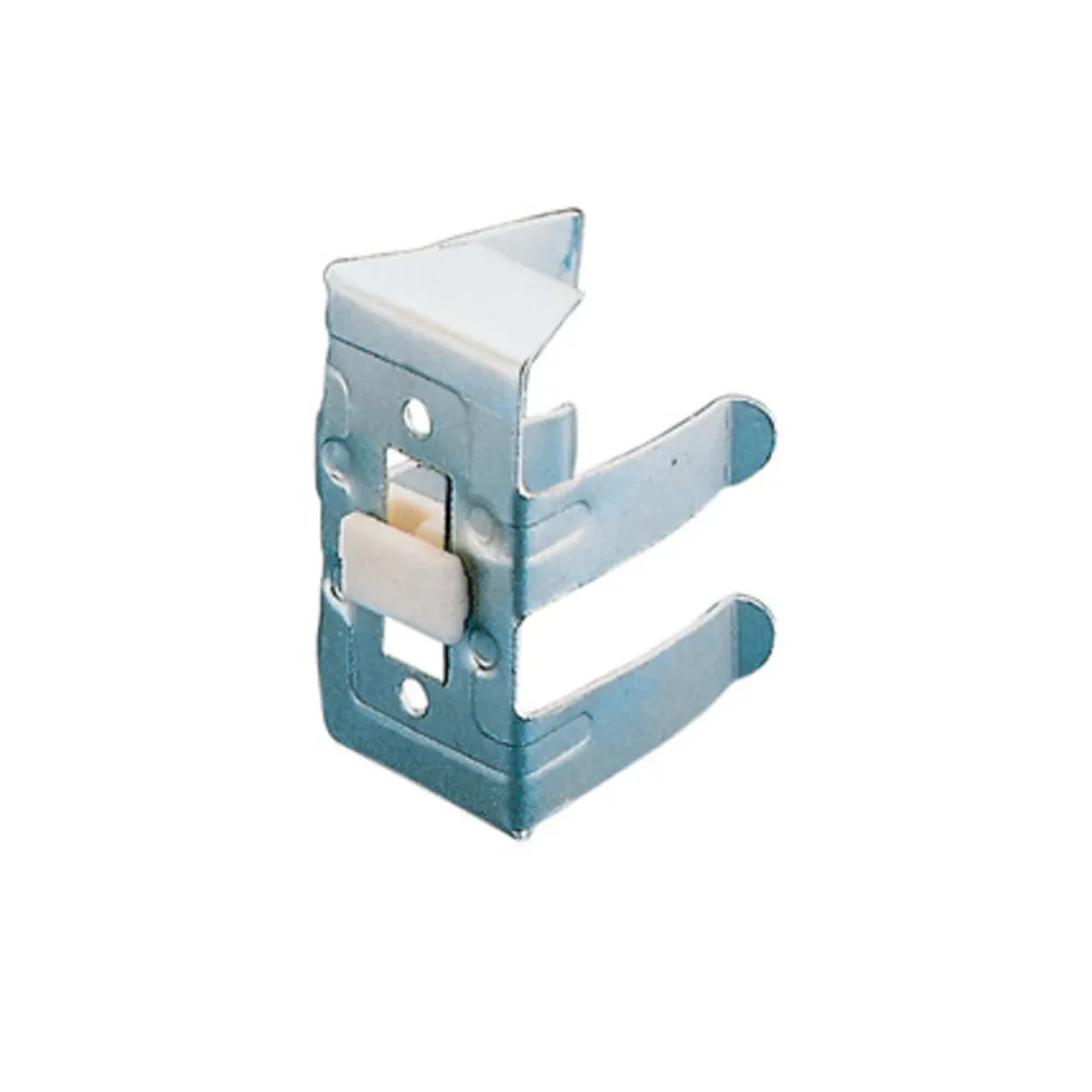 BS GANCIO ACCIAIO ZINCATO ZOCCOLO RESINA ALLUM. 8 PZ (5