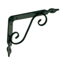REGGIMENSOLA FERRO BATTUTO NERO SAT 230X175 MM (10