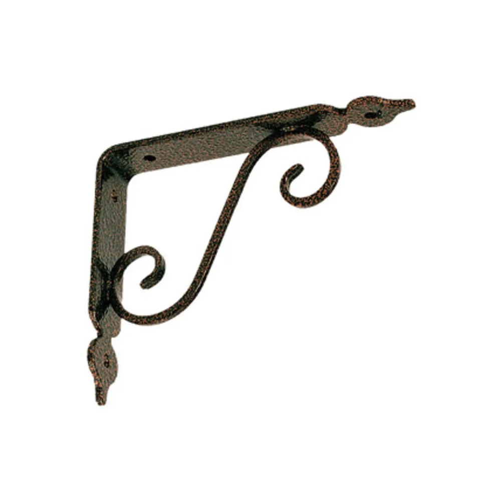 REGGIMENSOLA FERRO BATTUTO RAME AN 230X175 MM* (10 REGGIMENSOLA FERRO BATTUTO RAME AN 230X175 MM* (10