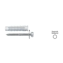 SC ELEMATIC TASSELLO T6 VTE R 10X50 C/VITE 10 PZ (5