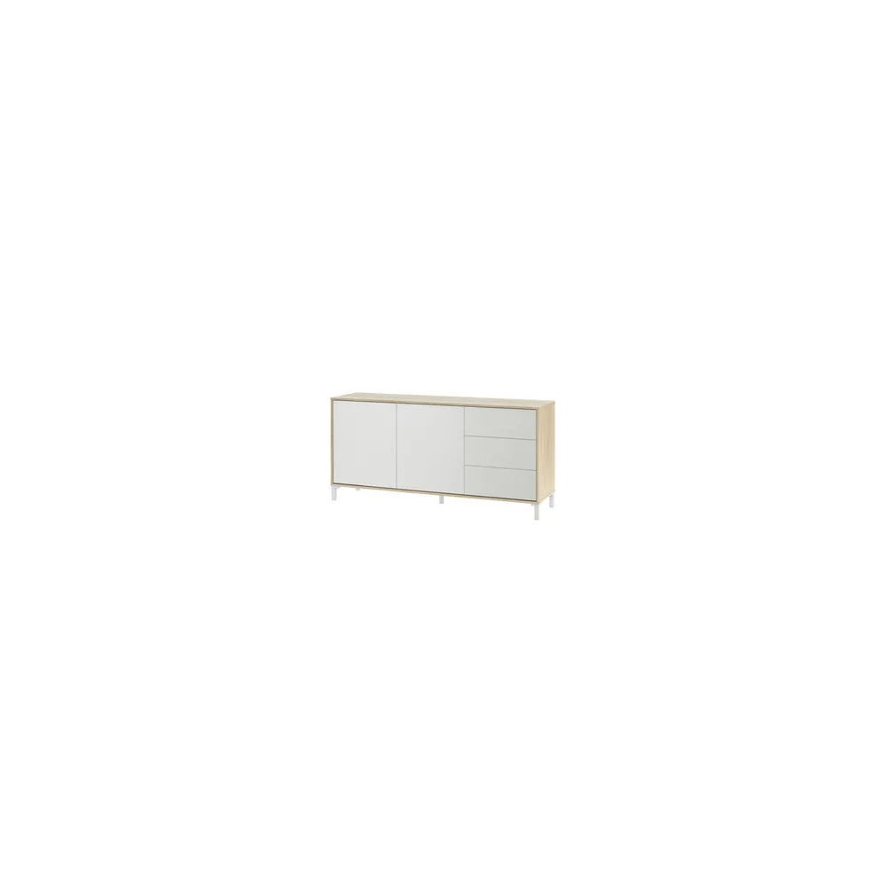 KIT CREDENZA BROOKLYN 2 ANTE + 3 CASSETTI CANADIAN/B.ARTIK