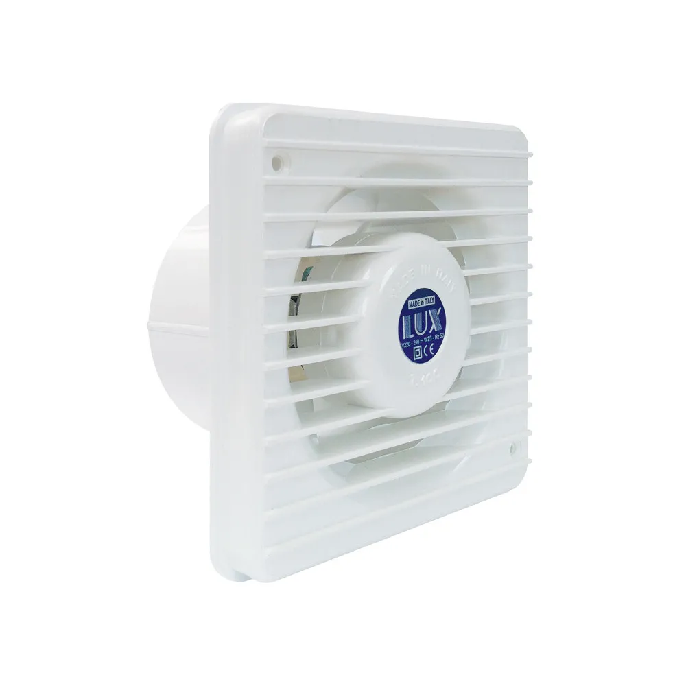 ASPIRATORE ELETTRICO LUX101C A MURO 15W D 120 MM ASPIRATORE ELETTRICO LUX101C A MURO 15W D 120 MM