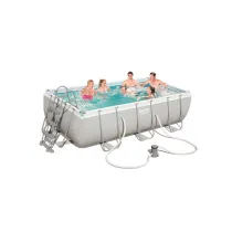 PISCINA C/TELAIO E POMPA 404X201XH100 CM 56441