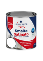 SMALTO BRILLANTE - SATINATO A SOLVENTE BIANCO 0,50L