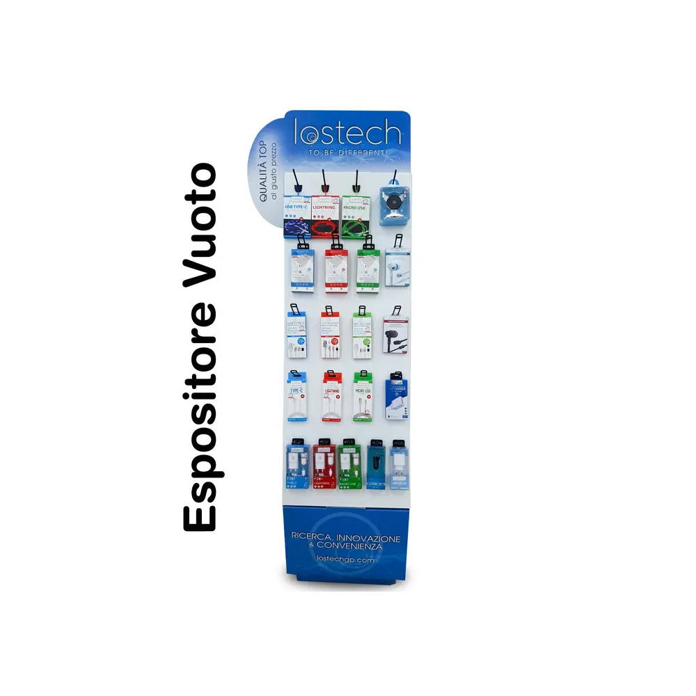 LOSTECH ESPOSITORE MONOFACCIALE 45X18XH170 CM