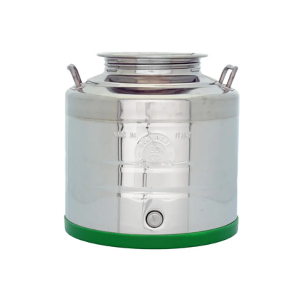 CONTENITORE ACCIAIO INOX P/OLIO 30 L STD