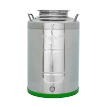 CONTENITORE ACCIAIO INOX P/OLIO 50 L STD