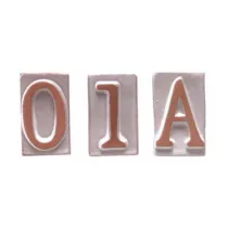 BL NUMERO CIVICO 6/9 IN TERRACOTTA 5X9 CM (6