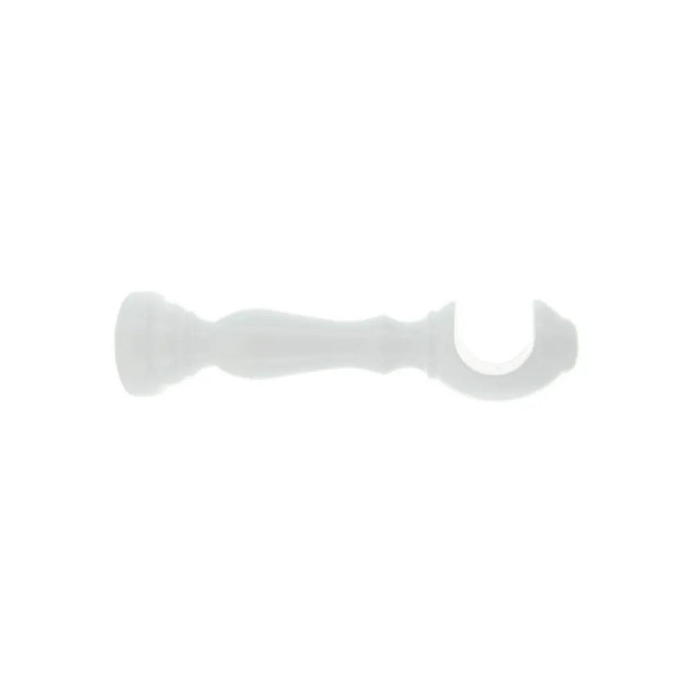 SUPPORTO LEGNO P/BASTONE BIANCO 18 CM 2 PZ SUPPORTO LEGNO P/BASTONE BIANCO 18 CM 2 PZ