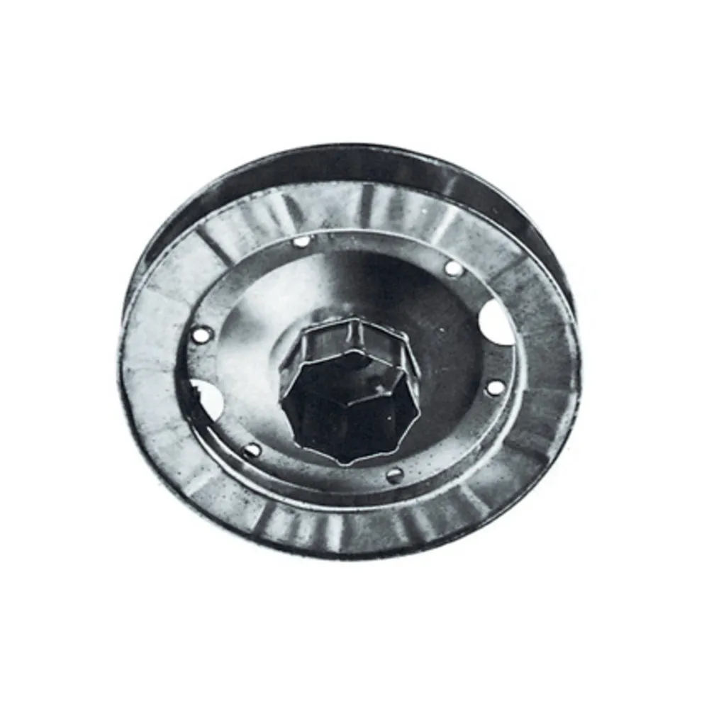 PULEGGIA C/CALOTTA ACC D 180 MM P/RULLO OTTAG (5