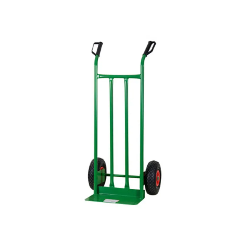 CARRELLO PORTACASSE 2 RUOTE PNEUMATICHE 200 KG