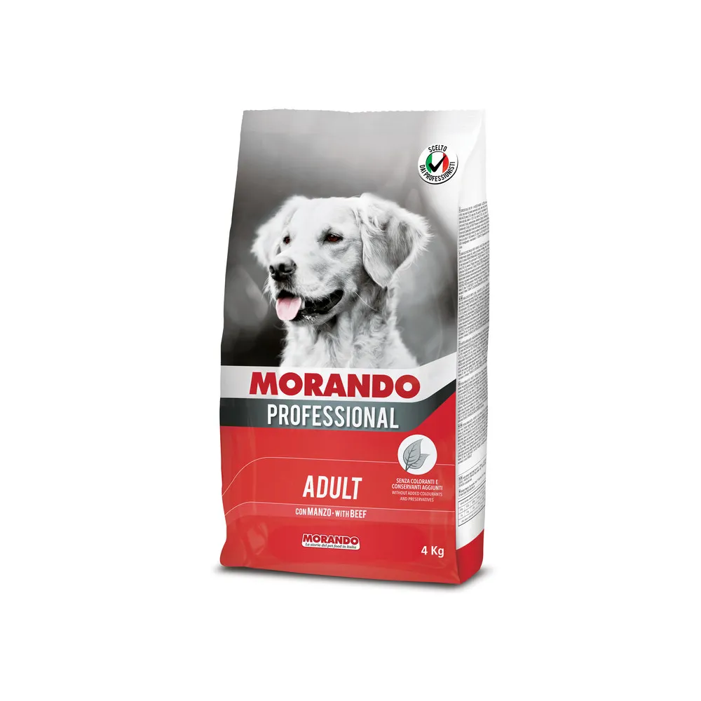 CIBO CANE MORANDO 4 KG ADULT MANZO CIBO CANE MORANDO 4 KG ADULT MANZO