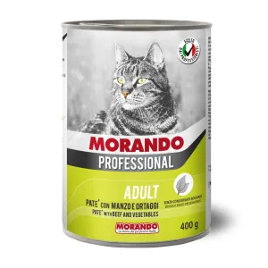CIBO GATTO MORANDO LATT 400 G PAT MANZO ORTAGGI (24