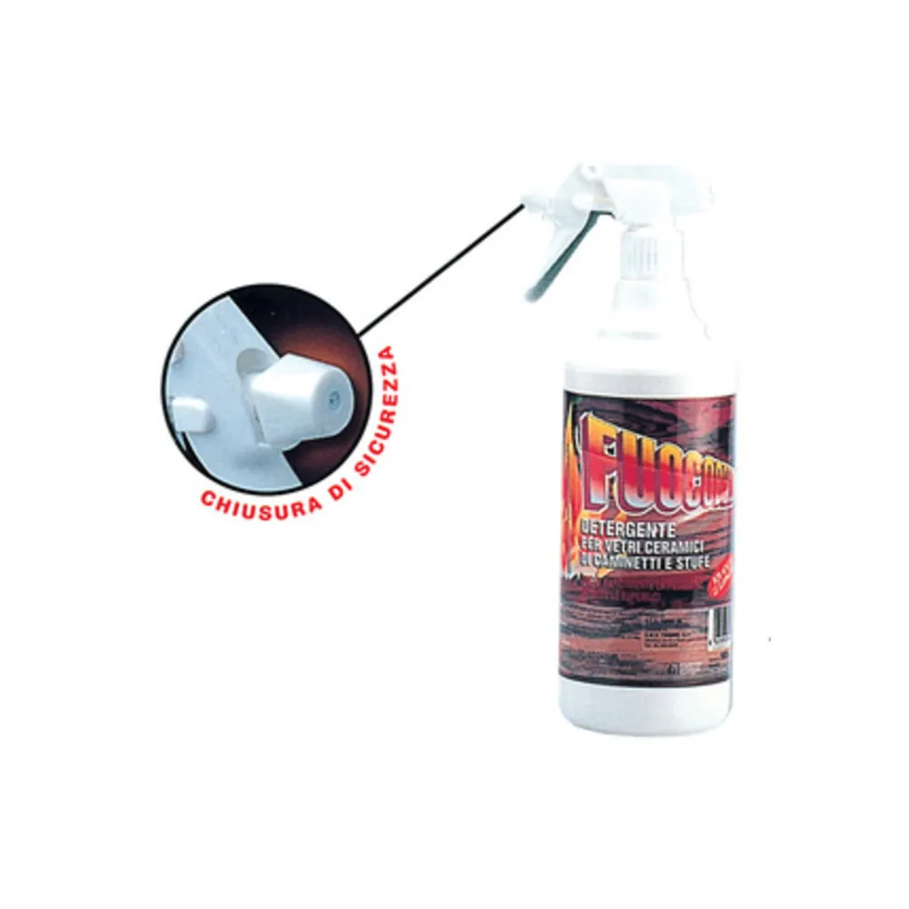 PULITORE P/VETRI STUFE E CAMINI FUOCOBELLO 750ML (12
