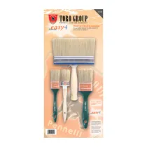 SET 4 PENNELLI SETOLA BIONDA EASY4   S/550