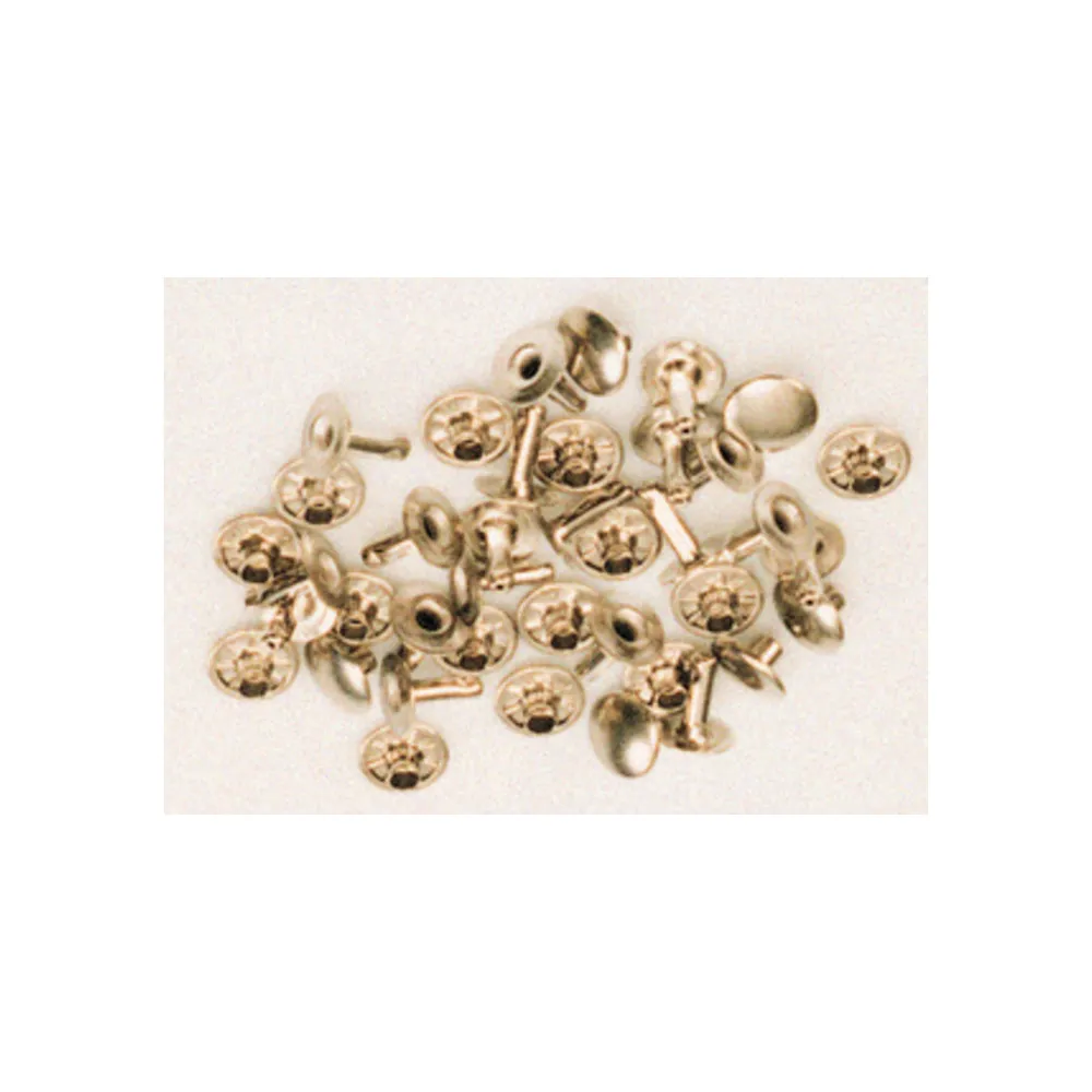 SC RIVETTI MASCHIO E FEMMINA NICHEL 036 DA 40 PZ (10 SC RIVETTI MASCHIO E FEMMINA NICHEL 036 DA 40 PZ (10