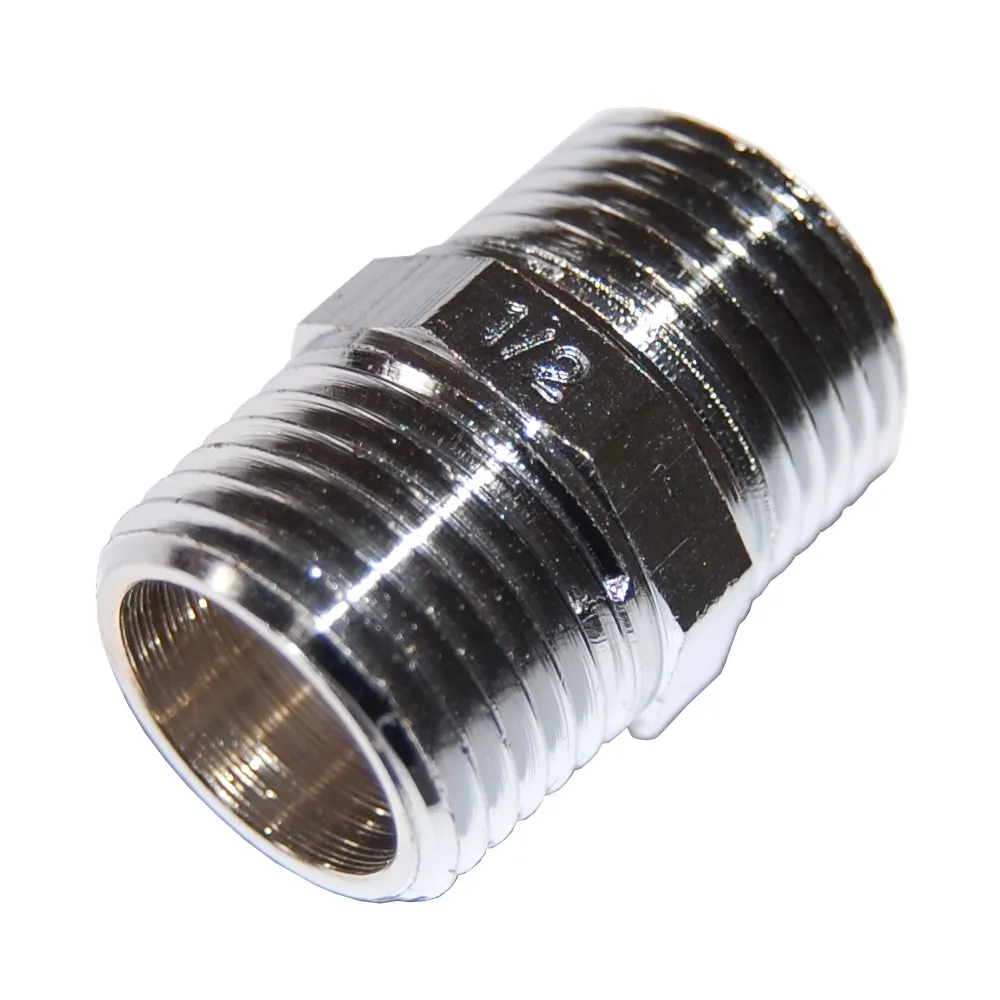 IDRAULICA - VITE DOPPIA 280 OTTONE CROMATO D 3/4 (10 IDRAULICA - VITE DOPPIA 280 OTTONE CROMATO D 3/4 (10